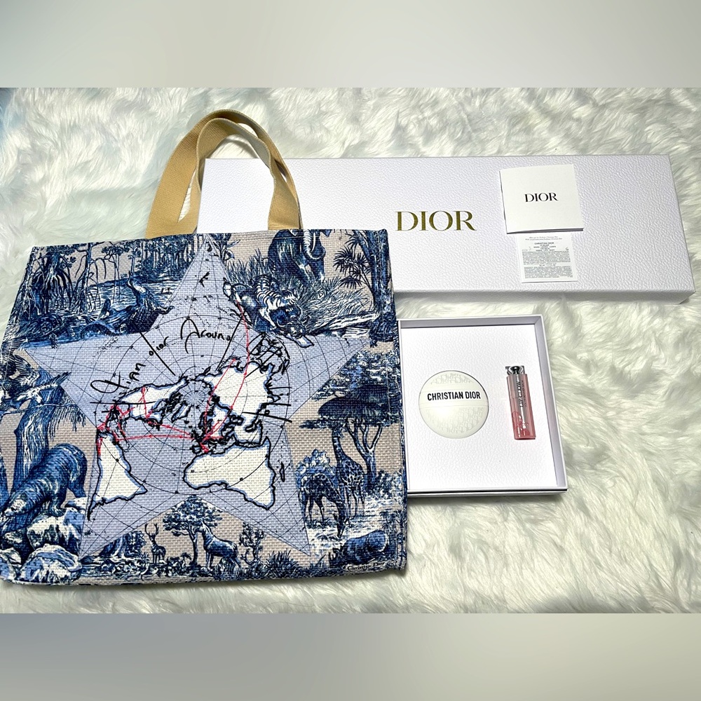 Dior Around the World Tote Gift Set NIB Exclusive